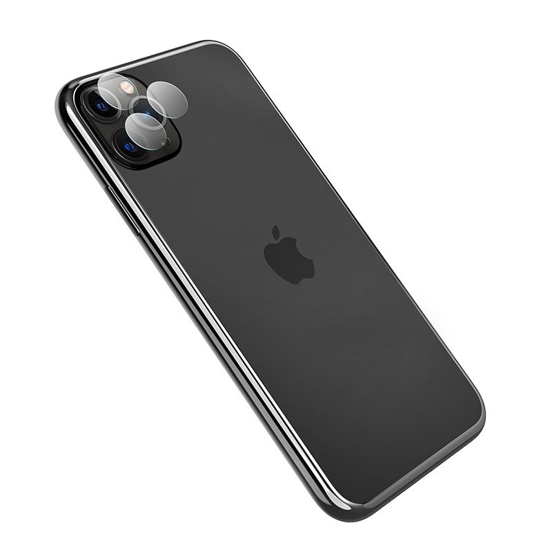 [6931474714602] Apple iPhone 11 Pro/11 Pro Max metal-framed kamera protective tempered glass , clear