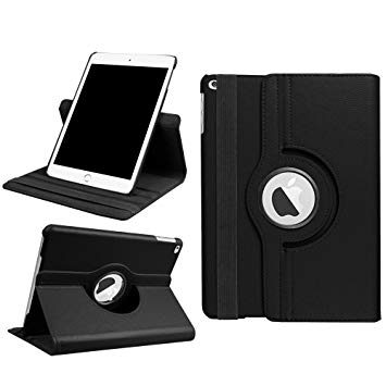 Apple iPad Air 2017/ 2018 obrotowy tablet etui (Czarny)