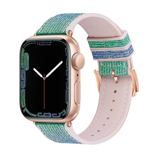 Apple Watch 42mm / Watch 44mm / Watch 45mm / Watch 49mm HOCO WA11 diamond smartwatch pasek niebieski
