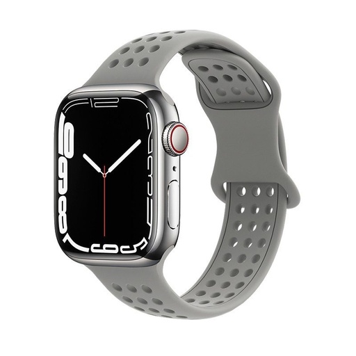 Apple Watch 42mm / Watch 44mm / Watch 45mm / Watch 49mm HOCO WA08 smartwatch pasek szary
