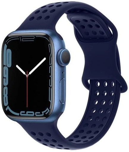 Apple Watch 42mm / Watch 44mm / Watch 45mm / Watch 49mm HOCO WA08 smartwatch pasek niebieski