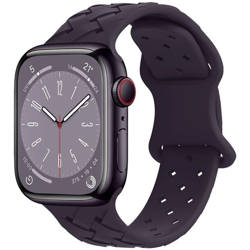Apple Watch 38mm / Watch 40mm / Watch 41mm HOCO WA16 bamboo pasek czerwony