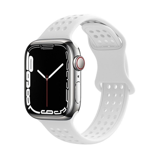 Apple Watch 38mm / Watch 40mm / Watch 41mm HOCO WA08 smartwatch pasek biały