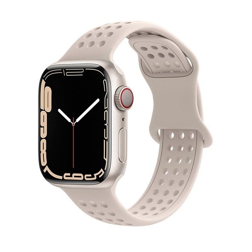 Apple Watch 38mm / Watch 40mm / Watch 41mm HOCO WA08 smartwatch pasek srebrny