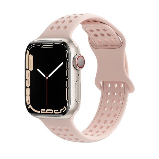 Apple Watch 38mm / Watch 40mm / Watch 41mm HOCO WA08 smartwatch pasek beżowy