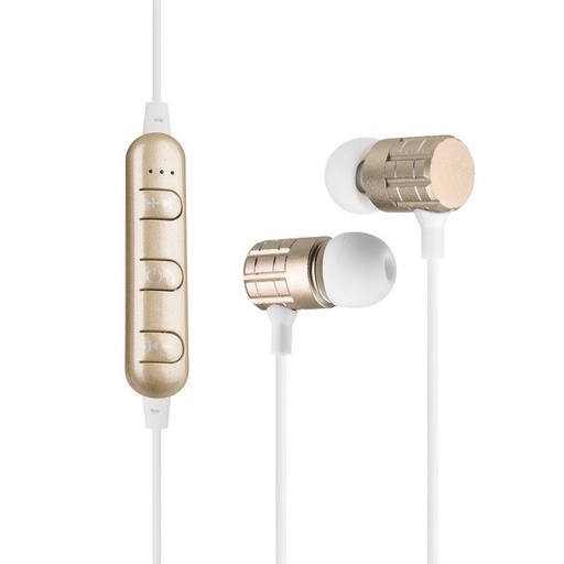 AWEI F1 bluetooth headset, złoty
