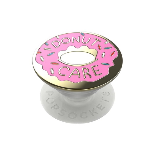 Enamel Donut pop socket, różowy