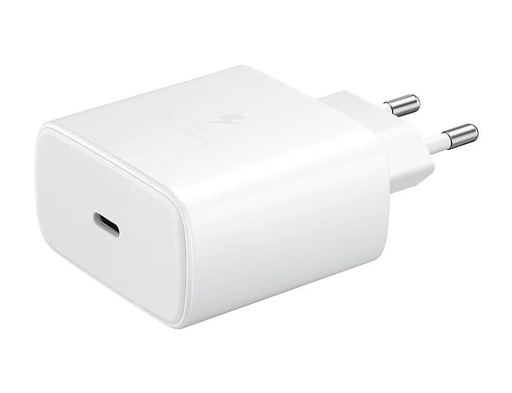 Samsung sieciowy ładowarka USB-C z kablem 45W (Biały)