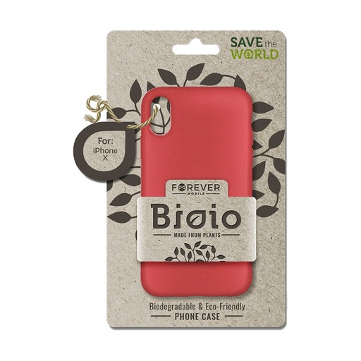 Apple iPhone 7 / iPhone 8 / iPhone SE 2020 / iPhone SE 2022 Bioio 100% BIO etui na plecki (Czerwony)