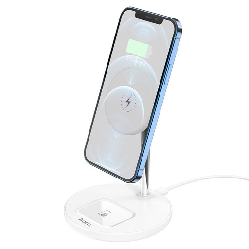 Hoco S23 bezprzewodowy ładowarka, 5W/7.5W/10W/15W magnetyczny bezprzewodowy ładowarka uchwyt, gyors bezprzewodowy stojak ładujący Qi-komp