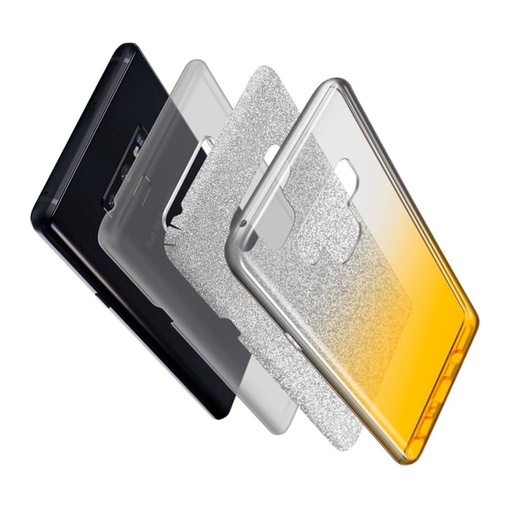 Samsung Galaxy S21 FE bling etui na plecki, (Złoty)