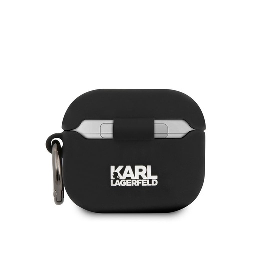 Apple AirPods 3 Karl Lagerfeld Rue St Guillaume etui (Czarny) – KLACA3SILRSGBK