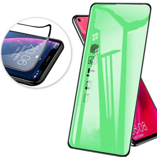 Samsung Galaxy S22 Ceramika szkło hartowane, przezroczysty (czarny ramka)