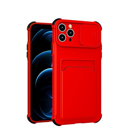 Samsung Galaxy A33 5G colored buttons wstrząsoodporny etui na plecki (Czerwony)