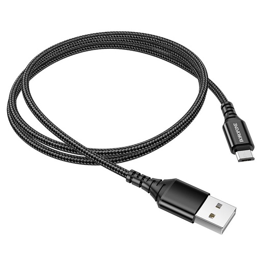 Hoco BX54 microUSB kabel, czarny