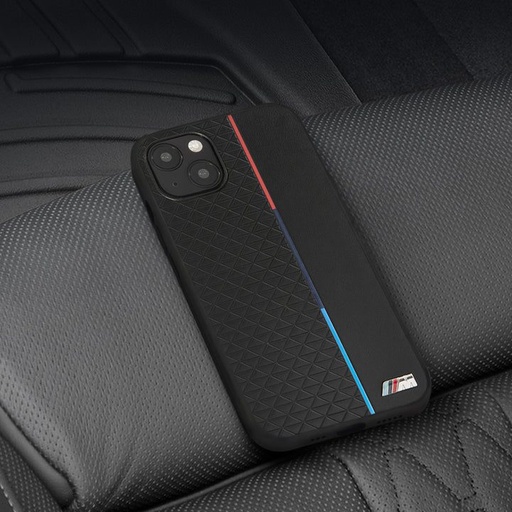 Apple iPhone 13 Pro Max BMW M Collection Triangles etui (Czarny) - BMHCP13XTRTBK