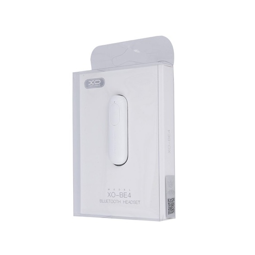 XO BE4 bluetooth headset, biały