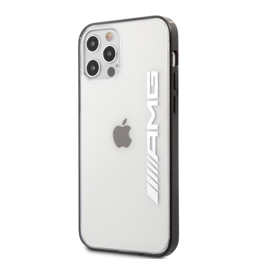 Apple iPhone 12/12 Pro AMG silikonowy etui na plecki (Przezroczysty) - AMHCP12MAESLBK