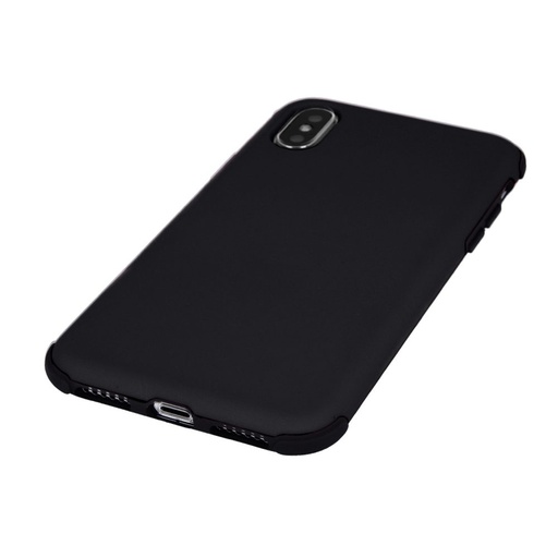 Apple iPhone 11 defender rubber wstrząsoodporny etui na plecki (Czarny)