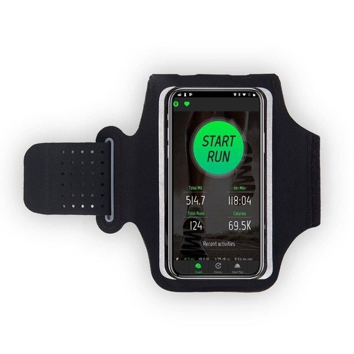 TECH PROTECT G10 armband etui karra mocowany etui na telefon do sportu (fekete-lime)