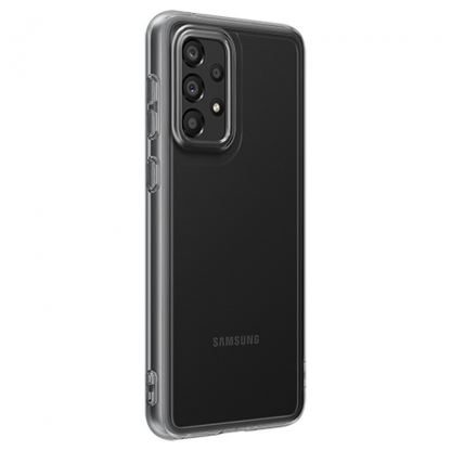 Samsung Galaxy A33 5G Soft Przezroczysty etui (Czarny)