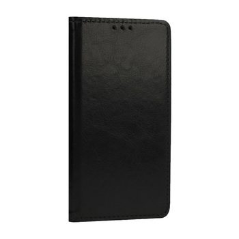 Apple iPhone 13 Pro oryginalny skóra etui z klapką (Czarny)