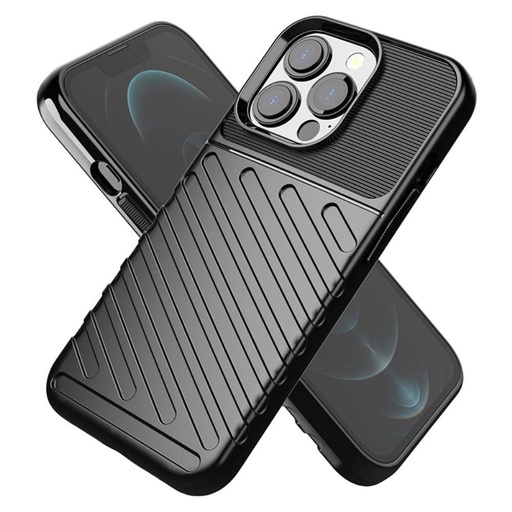 Apple iPhone 13 Pro thunder etui na plecki (Czarny)