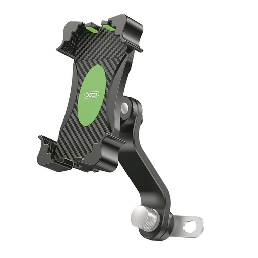 XO C118 motocyklowy uchwyt na telefon czarny