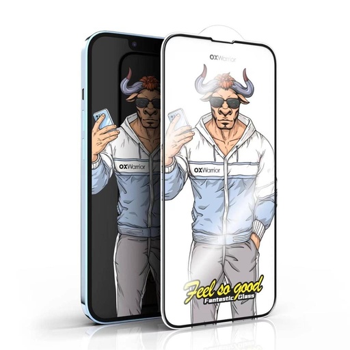 Xiaomi Redmi Note 13 Pro 5G OX Warrior Mr. Fashion 2.5D szkło hartowane (Przezroczysty)