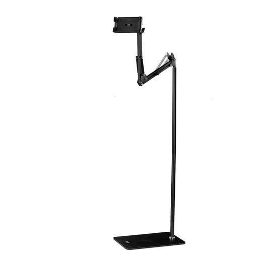 XO C137 biurkowy telefonu i uchwyt na tablet stojak do noszenia metal telefon komórkowy/tablet stojak 135cm magas (Czarny)