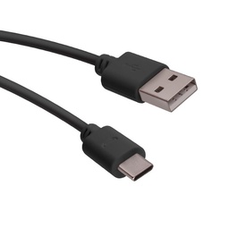 Forever USB-C 1A type-C kabel do transmisji danych (Czarny)