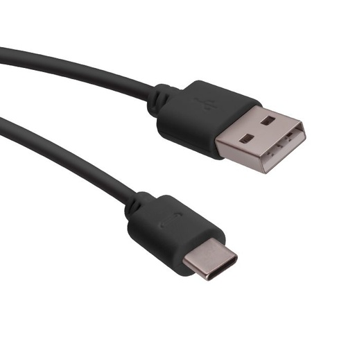 Forever USB-C 1A type-C kabel do transmisji danych (Czarny)