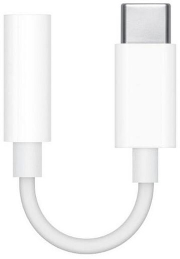 Apple USB-C - 3,5 mm Jack przejściówka (Biały)