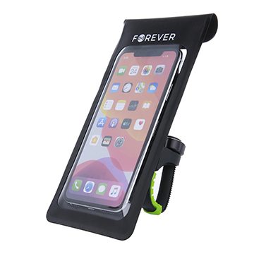 Forever Outdoor BH-130 wodoodporny rower uchwyt na telefon (Czarny)