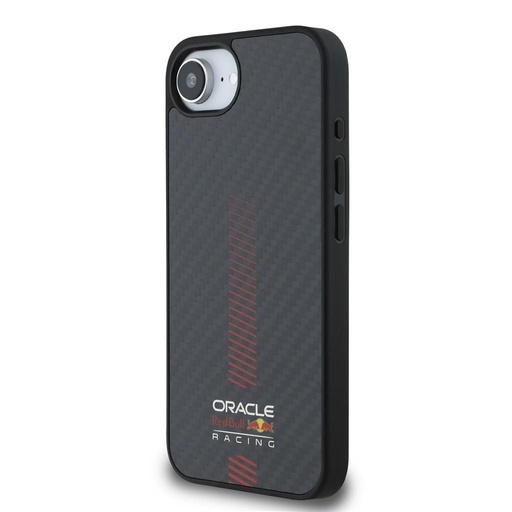 Apple iPhone 16e Czerwony Bull Carbon Powerbar MagSafe etui (Czarny) – RBHMPSE424CFGSMK