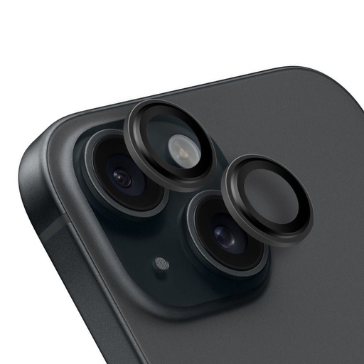 Apple iPhone 15 & iPhone 15 Plus OBAL:ME osłona aparatu (Czarny)