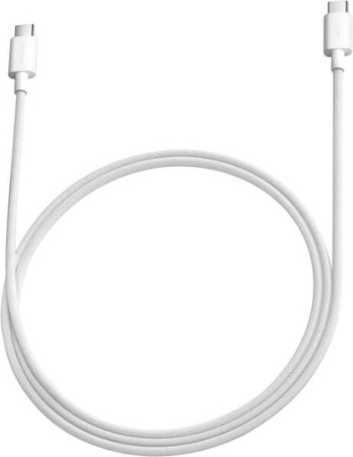 Xiaomi BHR0878GL pleciony USB-C – USB-C kabel 3A (Biały) - 1m