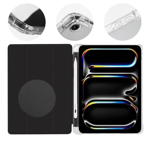 OBAL:ME MistyTab etui iPad Air 2020/2022/2024/2025 / iPad Pro 11 1/2/3/4 (Czarny)