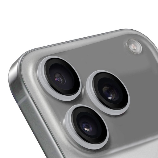 OBAL:ME aparat osłona obiektywu Apple iPhone 17 Pro / 17 Pro Max (Srebrny)