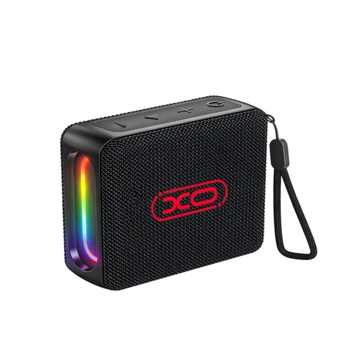 XO F85 Boombox RGB przenośny Bluetooth głośnik USB/TF z czytnikiem kart (Czarny)