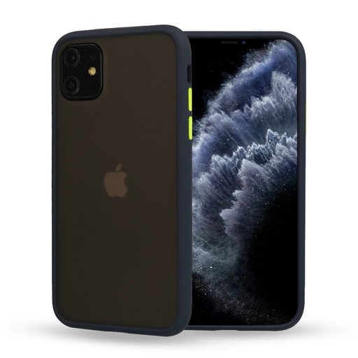 Apple iPhone 7 / iPhone 8 / iPhone SE 2020 / iPhone SE 2022 Vennus color button etui na plecki (Morski)