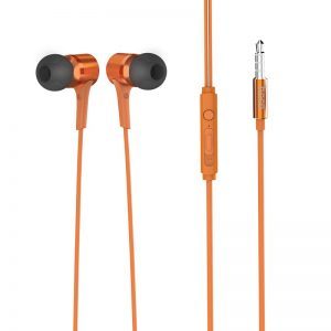 Hoco M54 headset (jack 3,5mm) z mikrofonem, pomarańczowy