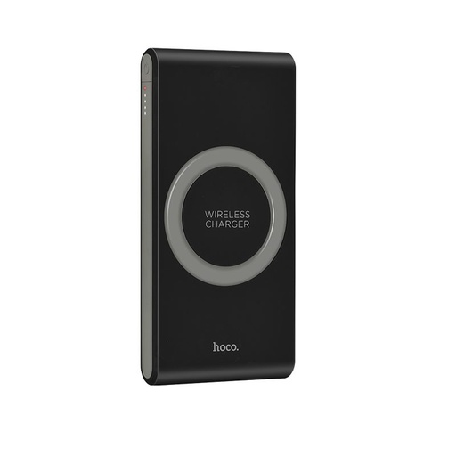 Hoco B32 power bank (bezprzewodowy ładowanie), 8000 mAh, 2,1A, czarny