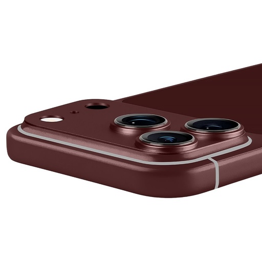 Apple iPhone 18 Pro OBAL:ME Camera Lens Glass aparat wyspa szkło ochronne (Mélycseresznye)