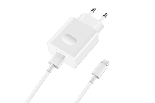 Huawei AP81 sieciowy szybka ładowarka (type-C kabel), 5V 4,5A, max. 22,5W, biały
