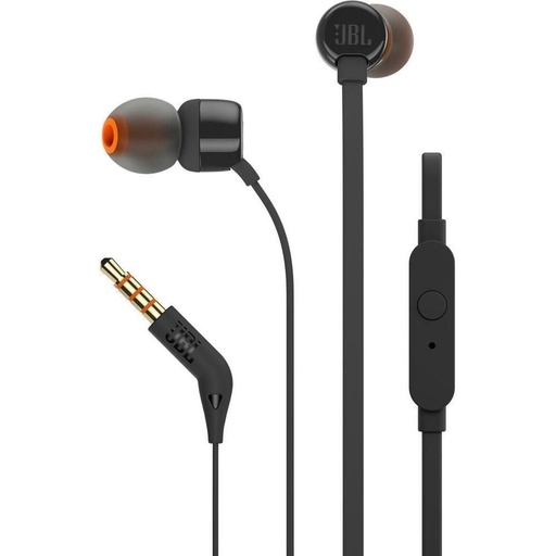 JBL T110 headset (jack 3,5mm) z mikrofonem, czarny