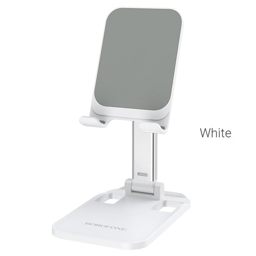 Borofone BH27 biurkowy telefonu i uchwyt na tablet stojak, 4.7"-7", biały