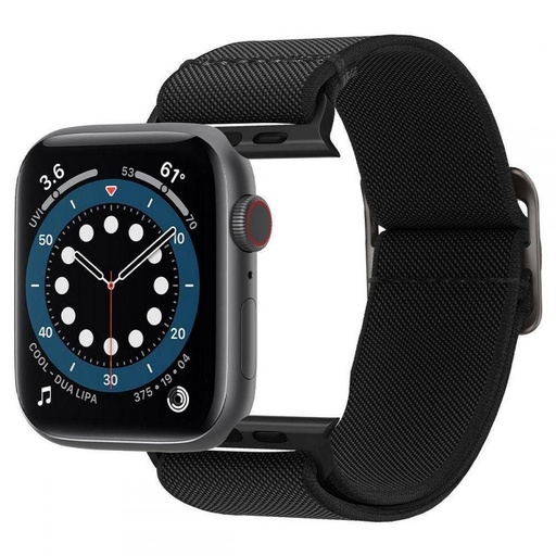 Apple Watch Series 1/2/3/4/5/6(42/44mm) Spigen fit lite pasek, czarny