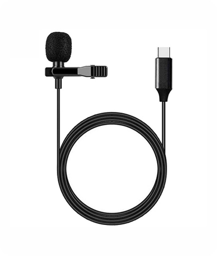 XO MKF02 mobilny mikrofon (Czarny) – Type-C ze złączem
