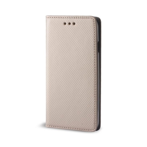Uniwersalny rozmiar 5.7"-ig smart magnet magnetyczny etui z klapką (Złoty)